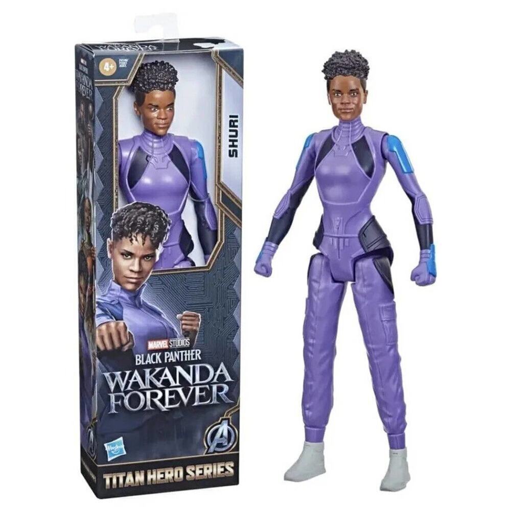 IN HAND MARVEL LEGENDS BLACK PANTHER WAKANDA FOREVER TITAN HERO SHURI 12" FIGURE